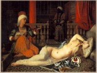 Odalisque and Slave, by Ingres